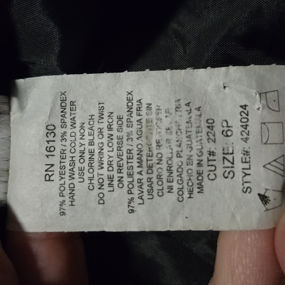 Helene Blake Deep Purple Dress & Blazer Jacket Set, 6 Petite, soft fabric, EUC - Picture 9 of 9